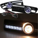 LED Grille Grill DRL Daytime Running Fog Light For VW Jetta Bora MK4 1999-2004