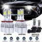 LED Headlight Hi/Lo + Fog Light For Dodge Ram 1500 2500 3500 4500 5500 2009-2017
