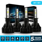 H1 H1 Combo 3240W 486000LM LED Headlight High Low Beam Kit Bulbs White 6000K 4X