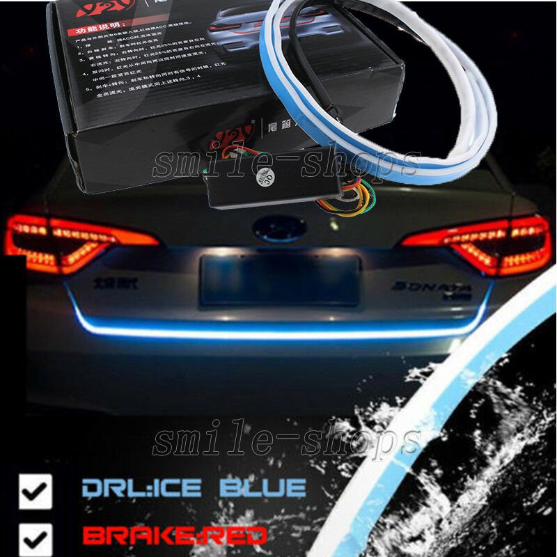 47" Flow Type LED Strip Light For Honda Trunk Tailgate Brake Tail Turn Signal