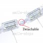 Flexible White & Amber Headlight Retrofit Switchback LED Strip With Signal Lamp