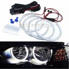 BMW E39 E46 3 5 7 Series Xenon White Headlight SMD LED Angel Eyes Halo Rings Kit
