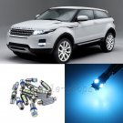 Error Free Ice Blue 12pcs Interior LED Light Kit for 12-16 Range Rover Evoque