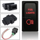 Push Switch FOG LIGHTS 12V Red LED For Mitsubishi Outlander Endeavor Galant L200