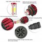 4-sides LED Headlights Kits 9005 HB3 1800W 270000LM High Beam Bright White Bulbs