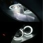 White CCFL Angel Eye Halo Ring Hradlight Kit For 04-08 Mazda 3 Hatchback Sedan