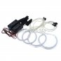 4pcs Red CCFL Angel Eyes Halo Rings LED Light Kit For Mazda 6 2003-2007