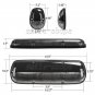 Set Smoke Cover White 30-LED Cab Roof Top Marker Lights For 02-07 Chevrolet/GMC