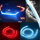 47" Car Trunk Tailgate Flexible LED Brake Tail Turn Signal Light For Mitsubishi