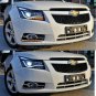 2pc Daytime Running Light DRL LED Turn Signal Fog Lamp For Chevrolet Cruze 09-13
