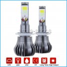 2pcs 24W 880 881 892 893 899 COB LED Fog Light Bulbs Yellow White High Quality