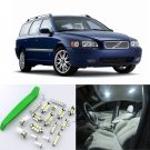 Xenon White 17pcs Interior LED Light Kit for 02-07 Volvo V70 XC70 + Free Tool