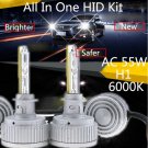 ALL IN ONE H1 Xenon HID Replacement Bulbs Light KIT 6000K White No Need Ballast