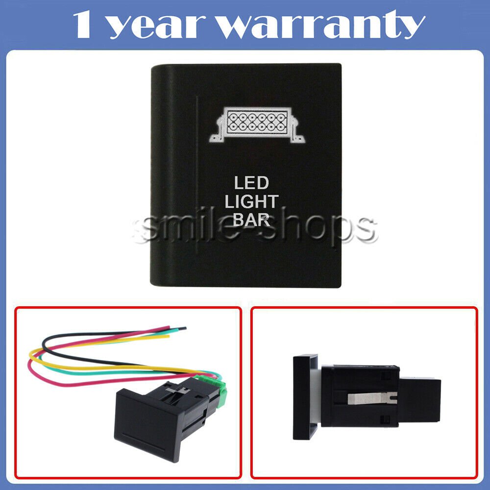 LED LIGHT BAR Push Button Switch On-off for VW Volkswagen Amarok Right Side