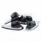 5pcs Smoke Cab Marker Roof Running Top Amber Clearance Lights For Truck Trailer