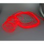 10M Red LED Cold Light Strip Interior Flexible Atmosphere Decor Lamp Waterproof
