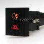 FOG LIGHTS Push Switch On-off RED Amber Led for VW Amarok Switch Right Side 12V