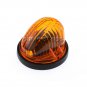 For 73-87 Chevy GMC C/K Amber Cab Clearance Marker Light Covers + Base Housing