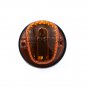 For 73-87 Chevy GMC C/K Amber Cab Clearance Marker Light Covers + Base Housing