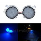 2x Blue LED Side Mirror Puddle Light For Ford Mondeo Explorer Taubus Fusion Edge