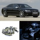 23×White Error Free Interior LED Light Package Kit for Audi D3 A8 S8（2003-2009）