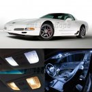 12pcs White Reverse + Tag + Interior LED Lights Fit For 97-15 Chevy Corvette C5