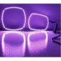 Wireless RGB 7-Color LED Angel Eyes Halo Rings Kit For 2011-2014 Dodge Charger