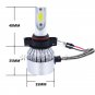 6 x LED Headlight Kit Hi Lo Fog Light For Chevy Silverado 2500 3500 HD 2007-2018