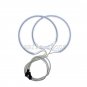 4pcs 131MM CCFL Yellow Angel Eye Halo Ring Headlight Kit For BMW E36 E38 E39 E46