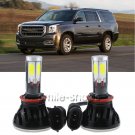 H11 80W LED Conversion Kit Bulbs HID White For 2015-2017 GMC Yukon / XL Low Beam