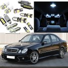 26×White LED Interior SMD Light Kit No Error for Mercedes Benz W211 E Class03-09