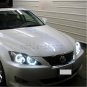 4 x Super White CCFL Headlight Angel Eye Halo Rings For 98-05 Lexus IS200 IS300