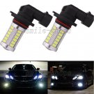 2pcs White 9005 9145 33SMD LED Bubls For Car Fog Driving Daytime Running Lights