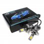 2pcs Switchback White & Amber H4 HB2 9003 High Power LED DRL Fog Drving Lights
