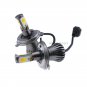 2pcs Switchback White & Amber H4 HB2 9003 High Power LED DRL Fog Drving Lights