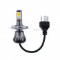 2pcs Switchback White & Amber H4 HB2 9003 High Power LED DRL Fog Drving Lights