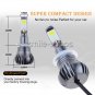 2PCS White/Purple pink LED Light 880/881 899 COB Bulb Dual Color Kit Fog Light