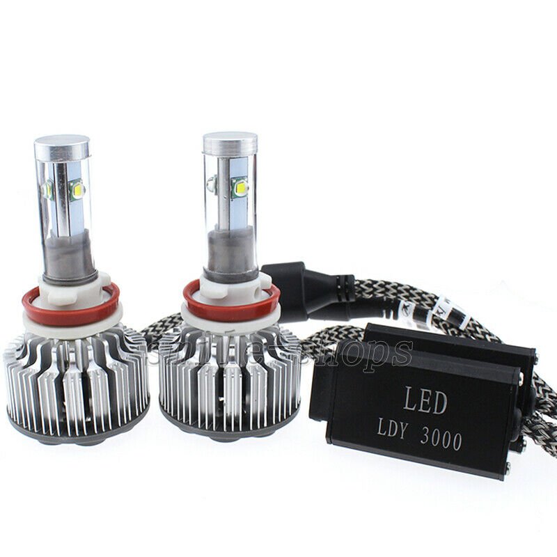H11 Cree LED Fog Light For Toyota 4Runner Corolla RAV4 Tacoma Tundra 2014-2017