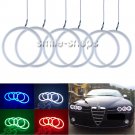 RGB LED Cotton Angel Eyes Halo Rings Kit For Alfa Romeo 159 05-11 95mm 90mm 85mm