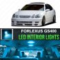 13pcs ICE Blue Interior LED Lights Package For 1998-2005 Lexus GS300 GS400 +TOOL