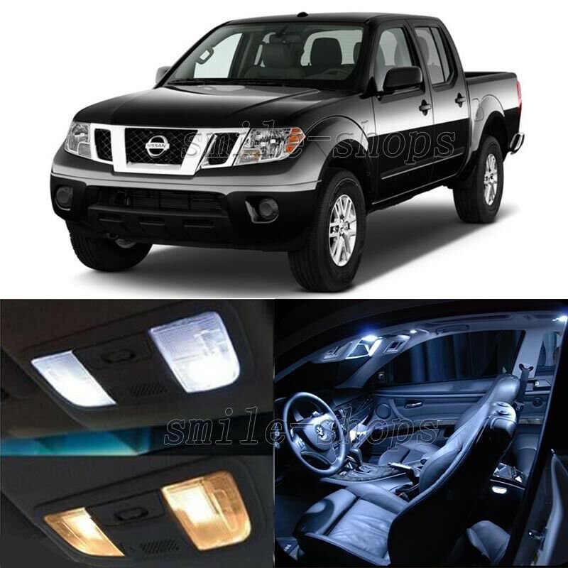 9pcs White Reverse + Tag + Interior LED Lights Fit For 2005-2016 Nissan Frontier
