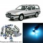 Error Free Ice Blue 17pc Interior LED Light Kit for 98-00 Volvo V70 Estate Wagon