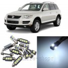 Error Free White 17pcs Interior LED Light Kit for 2004-2010 Volkswagen Touareg