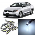 Error Free White 16pcs Interior LED Light Kit for 2011-2013 VW Jetta MK6 Wagon