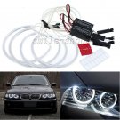 4 x Angel Eye Halo Light Ring Bulb White For BMW 3 Series E46 Non-Projector CCFL