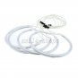 4 x Angel Eye Halo Light Ring Bulb White For BMW 3 Series E46 Non-Projector CCFL