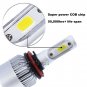 H11 + H11 LED Headlight Kit For Chrysler Town & Country 2008-2016 High Low Beam