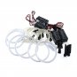 6pcs LED 6000K White CCFL Angel Eyes Halo Rings Kit For Alfa Romeo 159 2005-2011