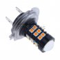 H7 Yellow Amber 30SMD 3030Chip LED For Car Fog Light Driving Bulbs DRL Lamp 2pcs
