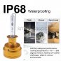 AC 55W H1 5500K Bright White Bulb Xenon HID Conversion Headlight KIT ALL IN ONE